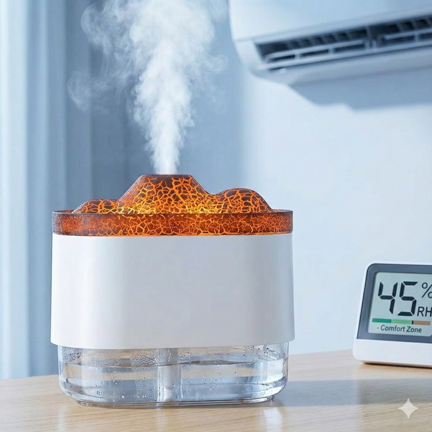 Volcano Humidifier PRO + Luces Led