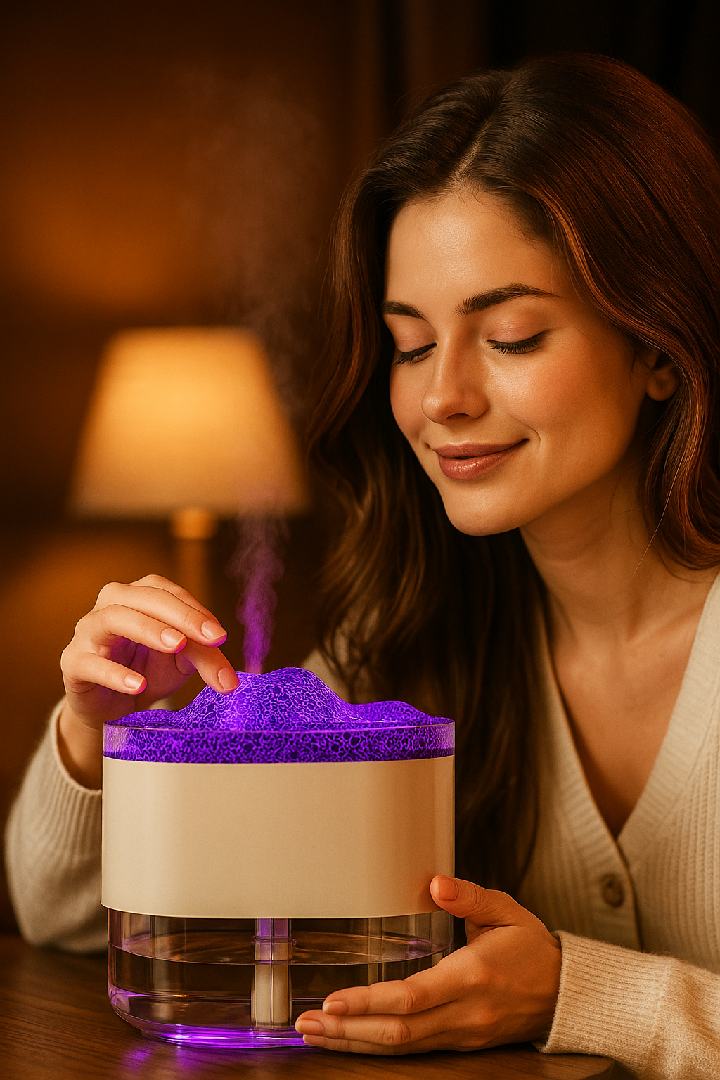 Volcano Humidifier PRO + Luces Led