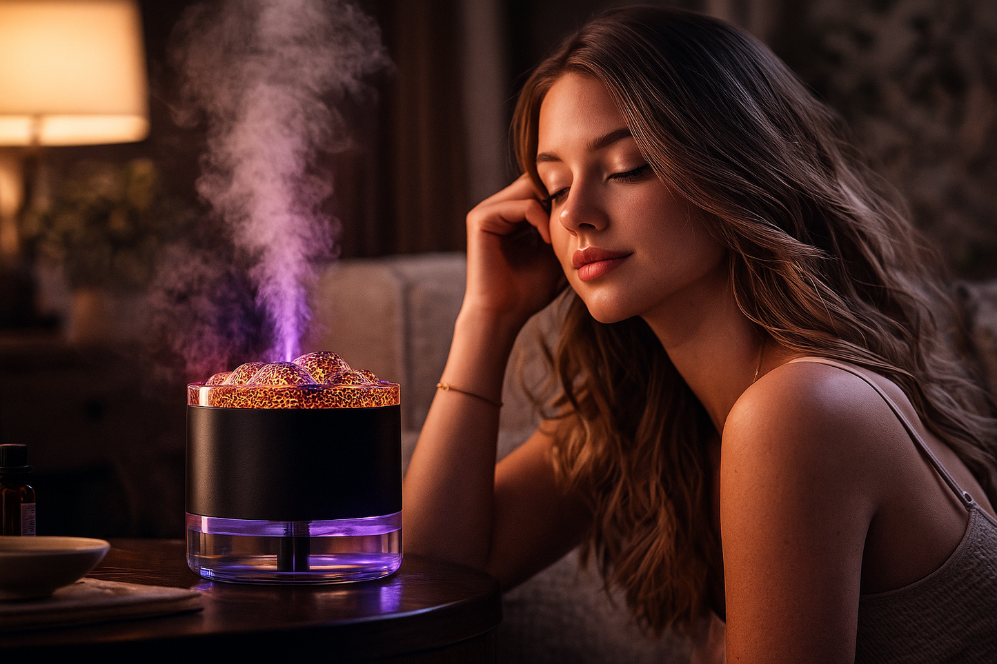 Volcano Humidifier PRO + Luces Led