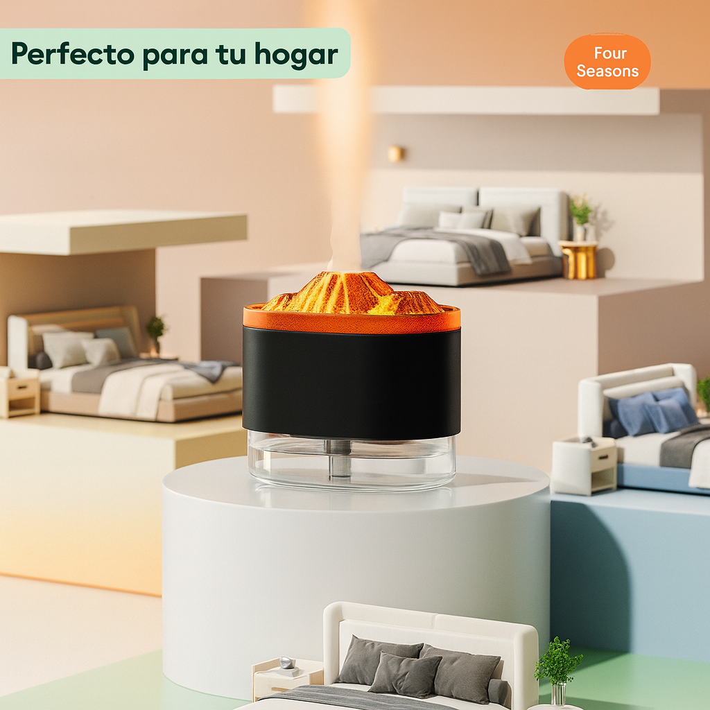 Volcano Humidifier PRO + Luces Led